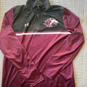 Southern Illinois Salukis Under Armour Maroon and Black Men's Jacket